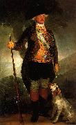 Francisco de Goya Charles IV in his Hunting Clothes oil painting on canvas